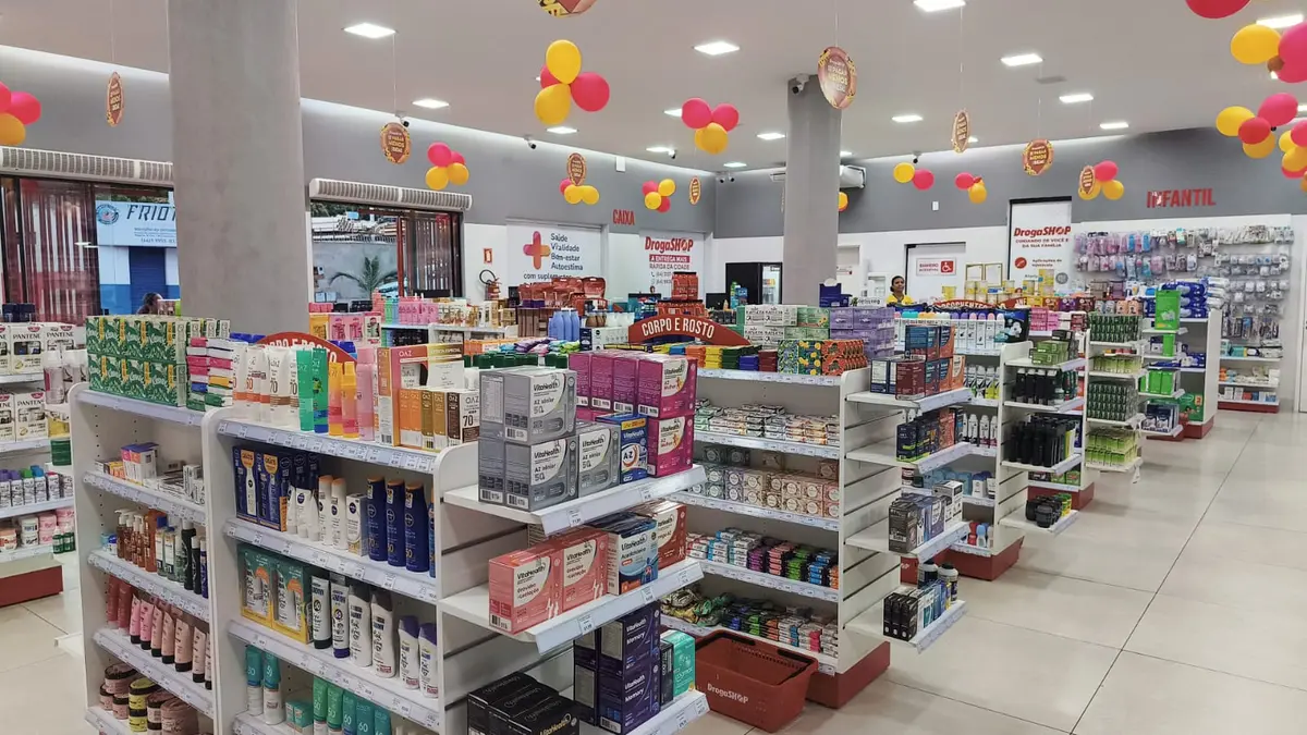 Produtos infantis e de cuidados pessoais na DrogaShop